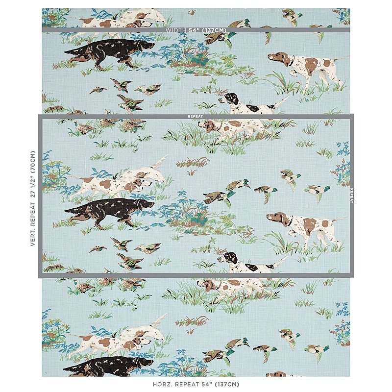 Purchase 175161 Pointers Sky Schumacher Fabric