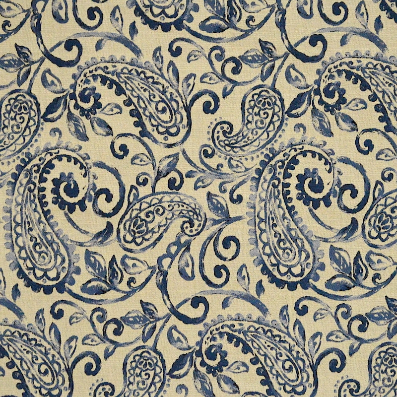 Sample 7998 Viva Blue Magnolia Fabric