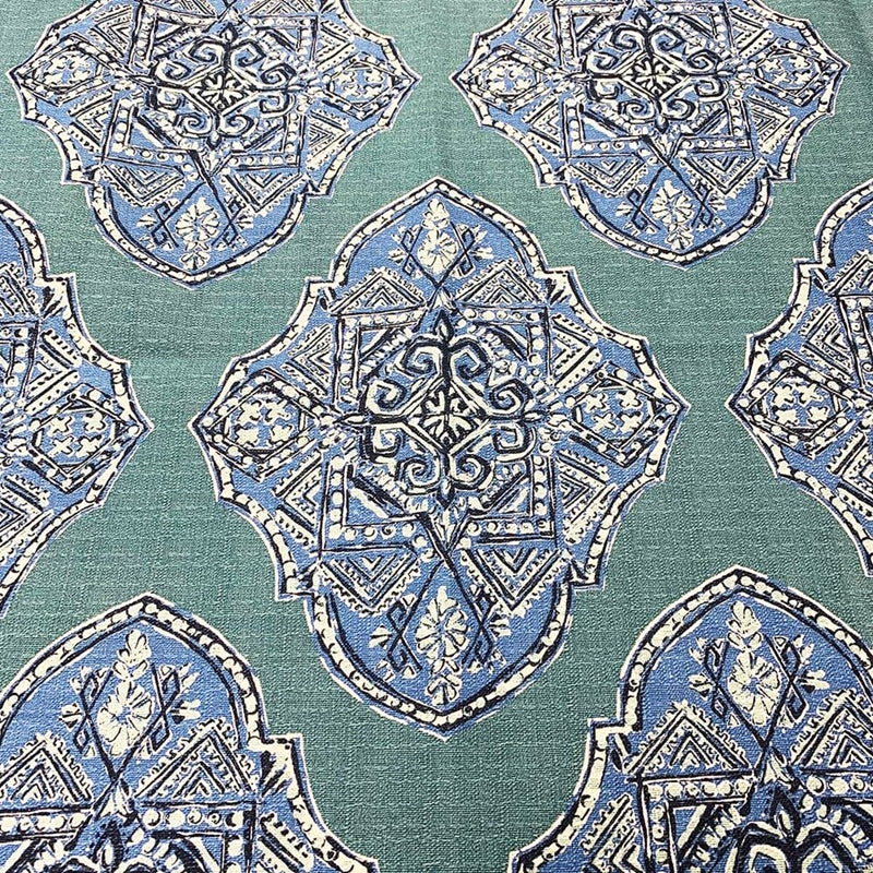 Sample 9022 CO-MALTA CYAN,  by Magnolia Fabric