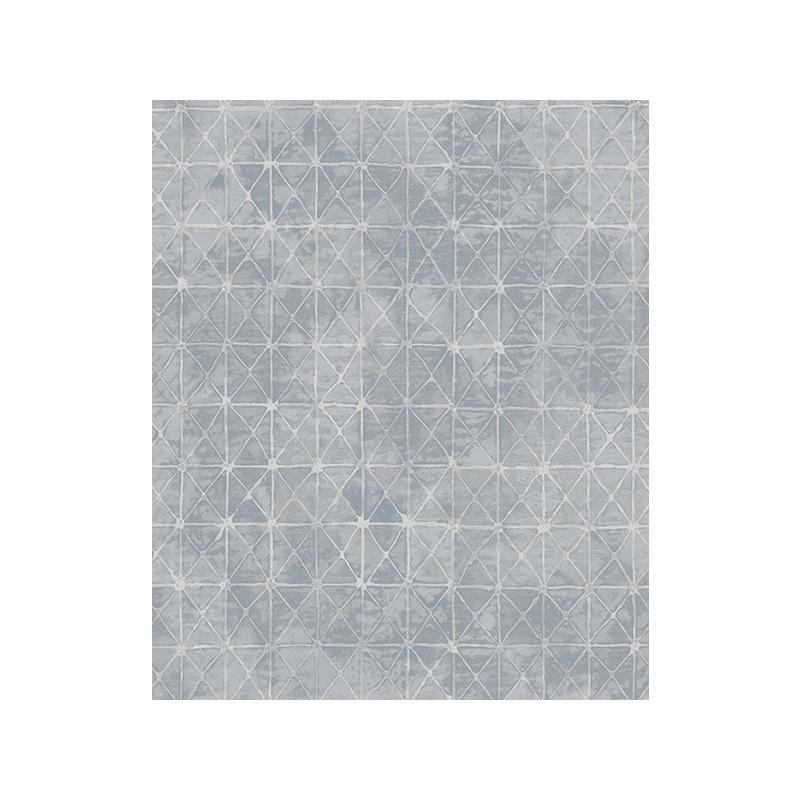 Sample 2971-86373 Dimensions, Odell Light Blue Antique Tiles by A-Street Prints Wallpaper