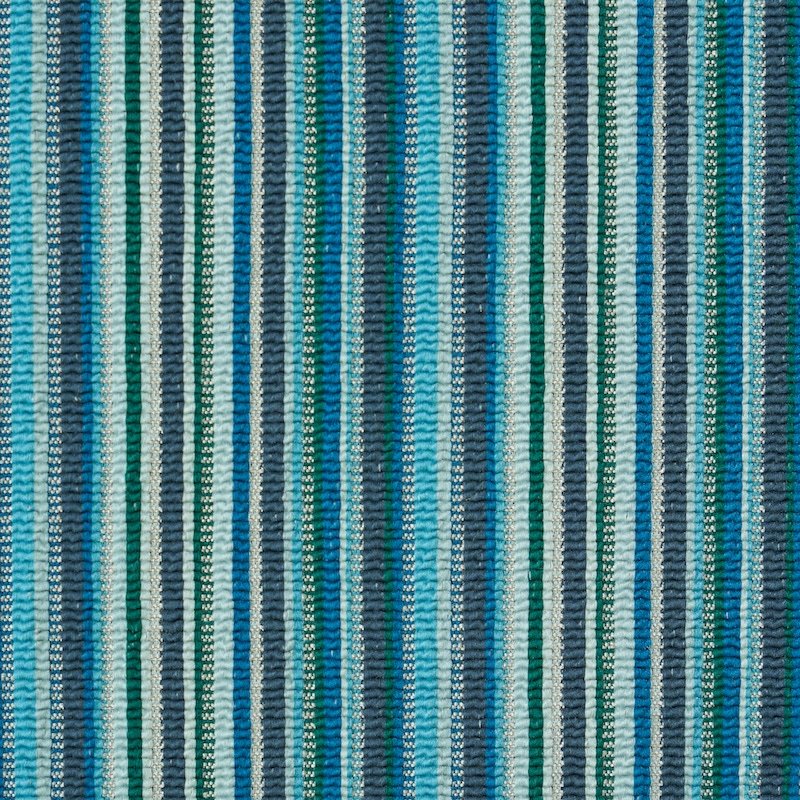 Acquire 79352 Sinoir Stripe Blue Schumacher Fabric