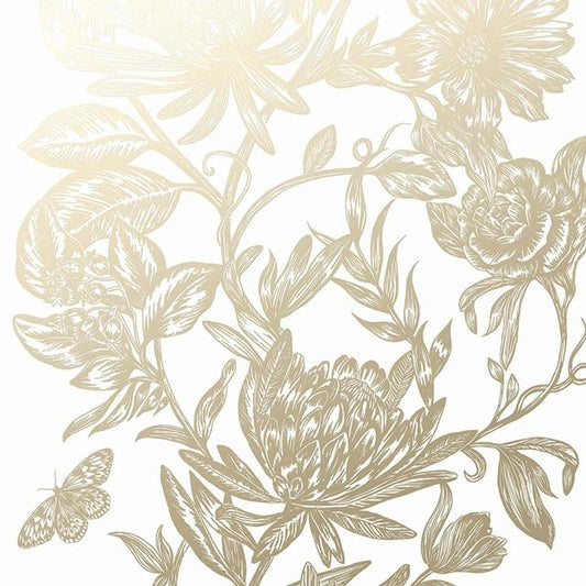 Select 2834-M1474 Advantage Metallics Metallics Botanical Wallpaper by Advantage