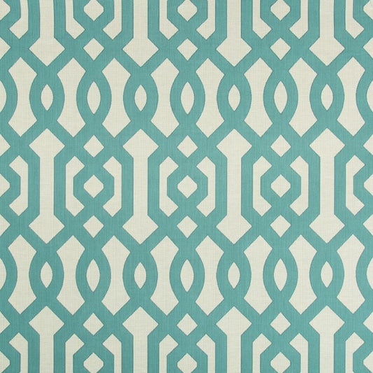 Find 35025.13.0  Lattice/Scrollwork Turquoise by Kravet Contract Fabric