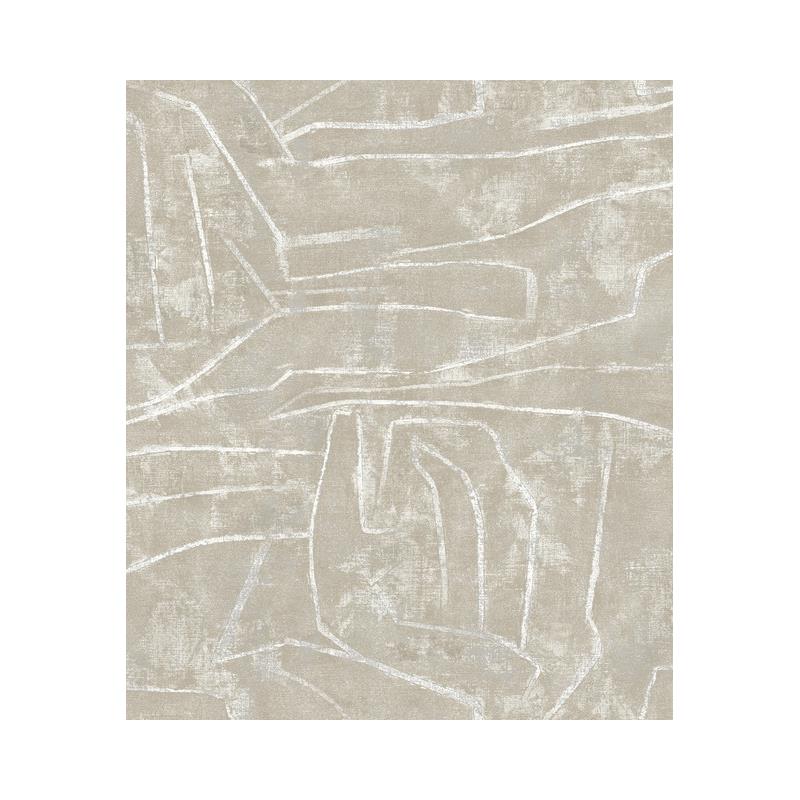 Sample PSW1068RL Geometrics, Geometric Neutral Peel and Stick Wallpaper