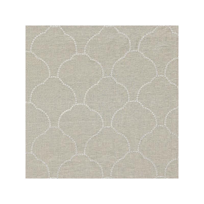 Sample 27038-002 Coquille Sheer, Flax - Scalamandre Fabric (SC 000227038)