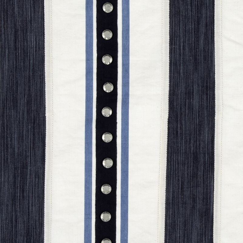 239340 | Aurora Stripe Indigo - Beacon Hill Fabric