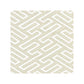 Sample 27218-001 Canton Fret Applique, Linen - Scalamandre Fabric (SC 000127218)