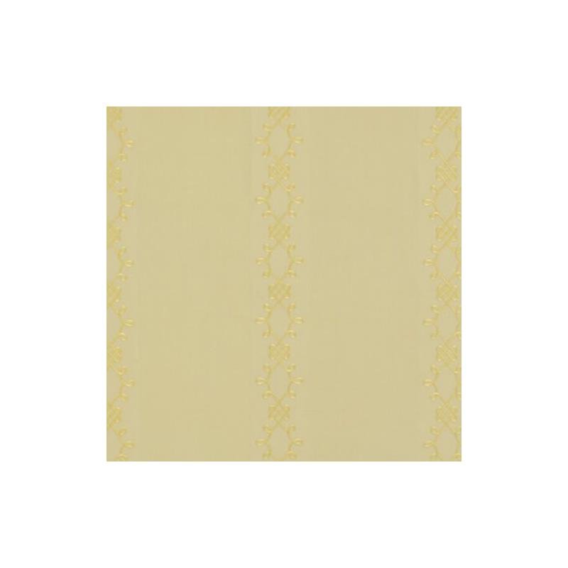 193902 | Line Scroll Yellow Lotus - Beacon Hill Fabric