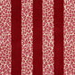 Purchase sample of 77143 Guepard Stripe Velvet, Red by Schumacher Fabric