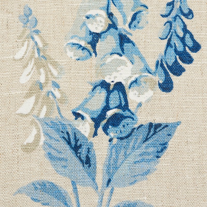 View 178790 Floreana Blue Schumacher Fabric