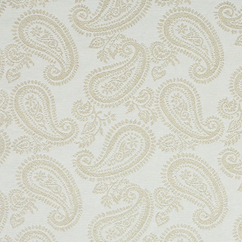 Purchase sample of 78720 Milena Paisley, Natural by Schumacher Fabric
