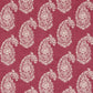Sample F0623-04 Harriet Raspberry Paisley Clarke And Clarke Fabric