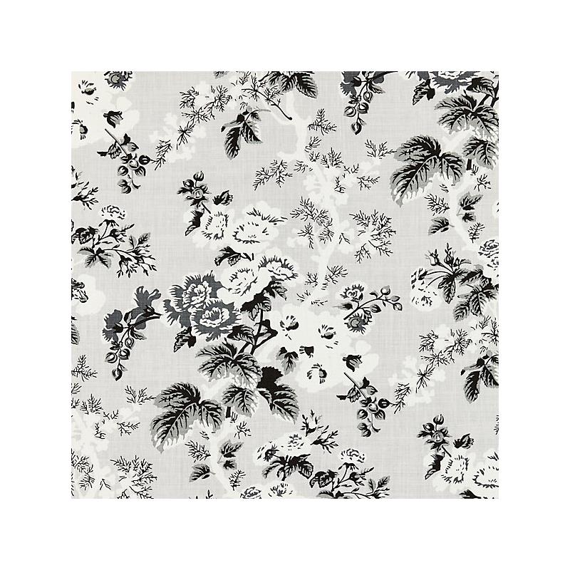 Save 16602-003 Ascot Linen Print French Grey by Scalamandre Fabric