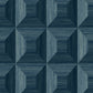Sample TC70602 More Textures, Squared Away Geometric Blue Seabrook Wallpaper