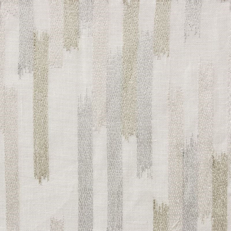 Save PARV-2 Parvis Birch beige embroideries drapery by Stout Fabric
