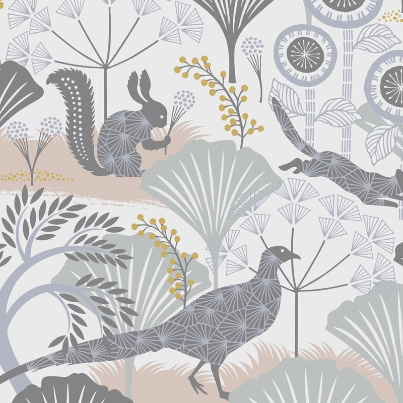 Sample 1471 Mardgomma, Soft Multi By Borastapeter Wallcovering