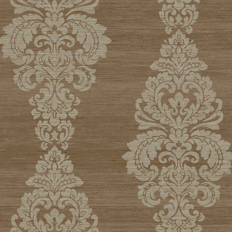 Shop DD10501 Patina Scroll Damask by Wallquest Wallpaper