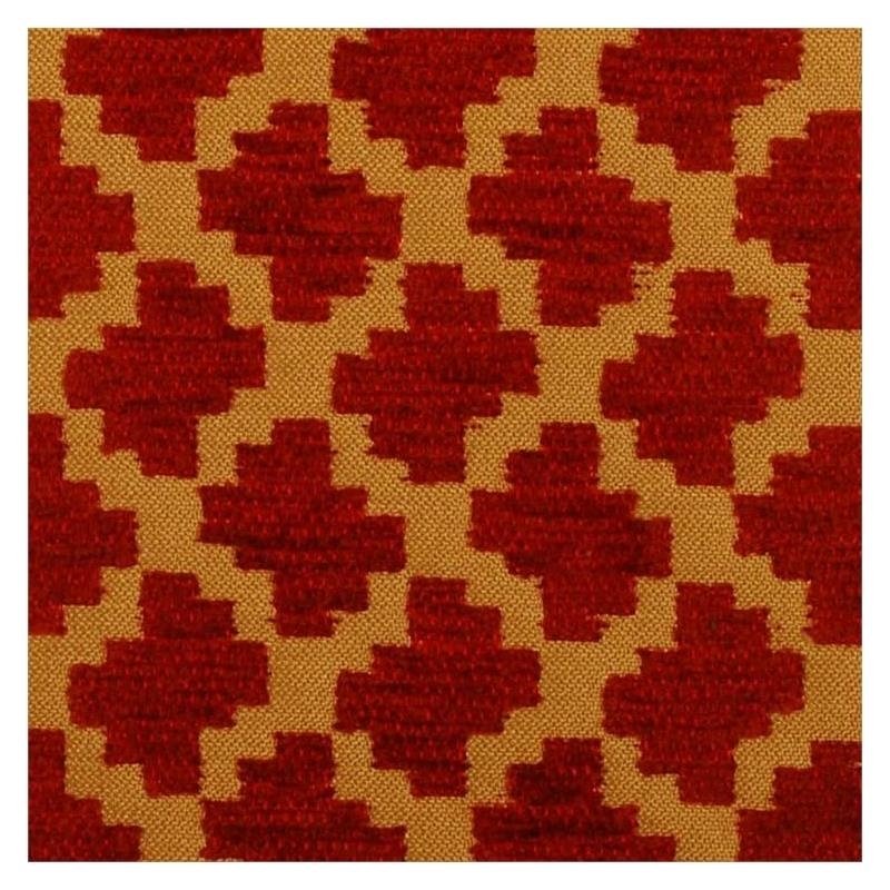 15575-69 Gold/Red - Duralee Fabric