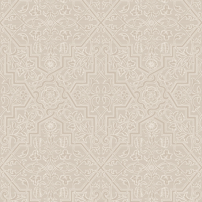 Sample 4503 Rosenvinge, Natural By Borastapeter Wallcovering