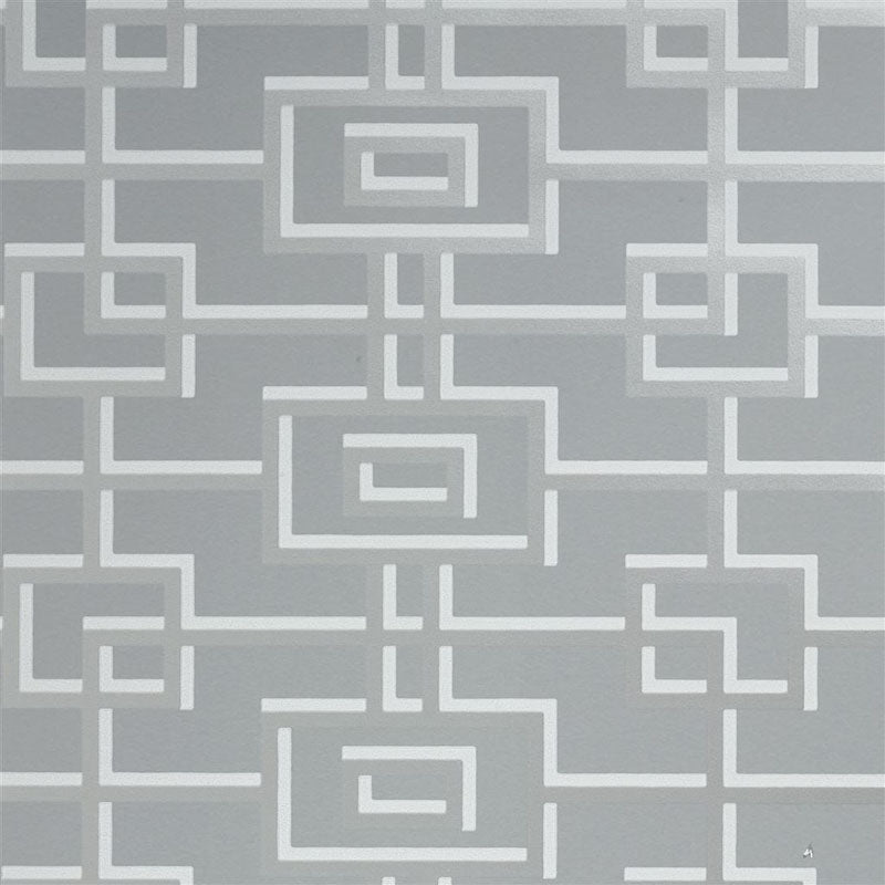 Looking P533/11 Rheinsberg Zinc by Designer Guild Wallpaper