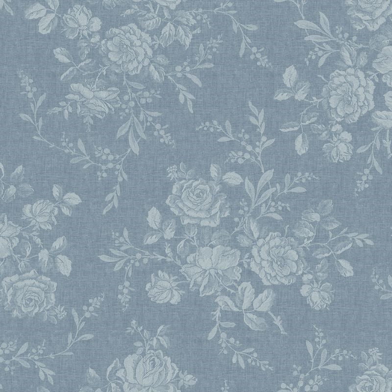 Buy FG70207 Flora Floral by Wallquest Wallpaper
