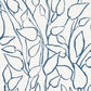 View 178700 Solandra Vine Blue by Schumacher Fabric