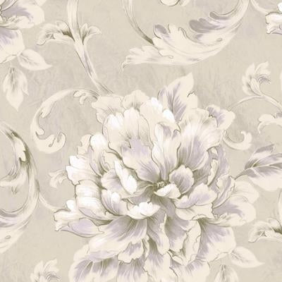Find LE20606 Leighton Floral by Seabrook Wallpaper