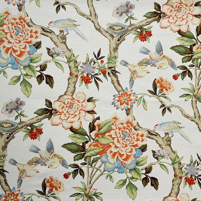 Find 8430 Bacuzzi Spring Multicolored Floral Multipurpose Magnolia Fabric
