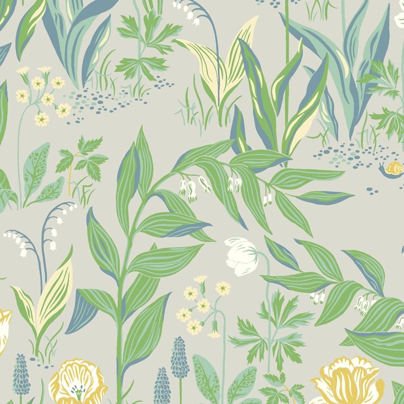 Purchase 7220 Spring Garden Leaf Multi by Borastapeter Wallcovering