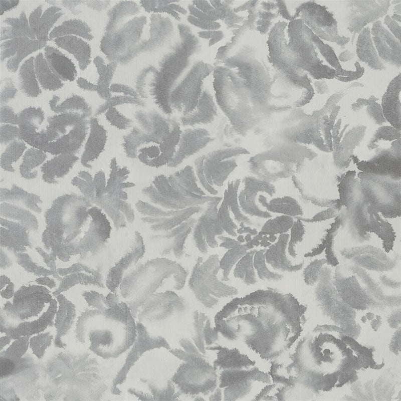 Sample PDG1043-07 Katagami Silver by Designer Guild Wallpaper