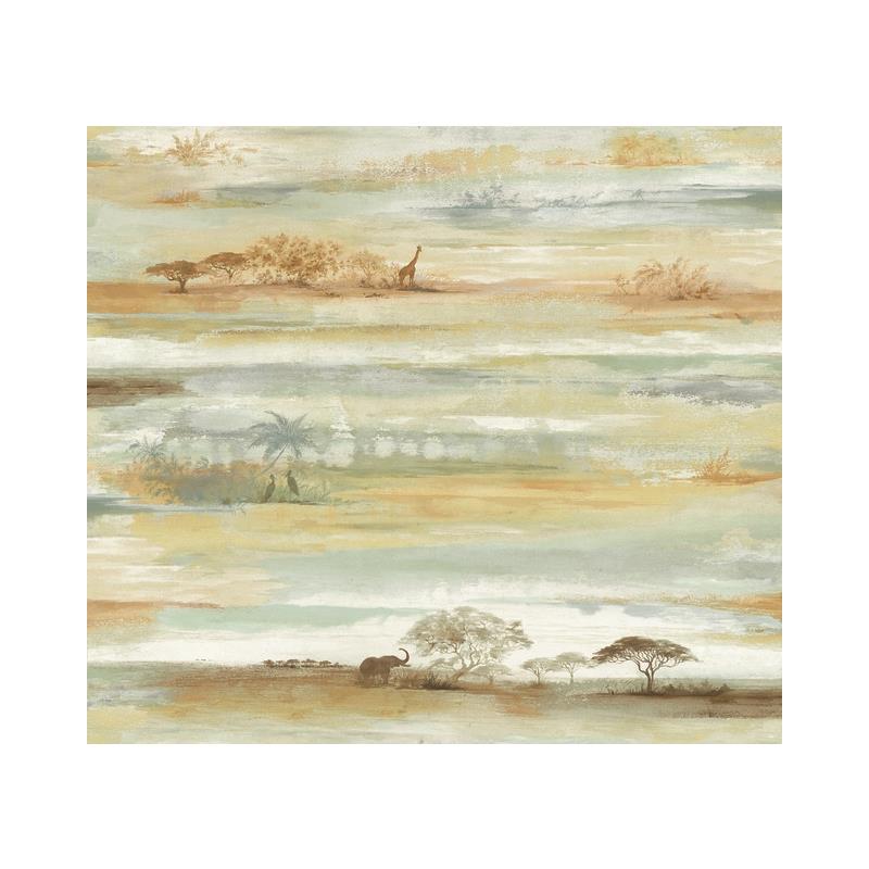 Search PSW1348RL Savanna Sunset Peel and Stick Wildlife by York Wallpaper