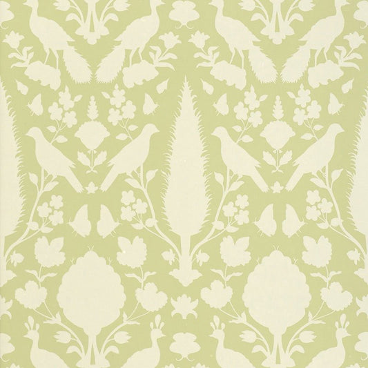 Shop 5004120 Chenonceau Sage Schumacher Wallpaper