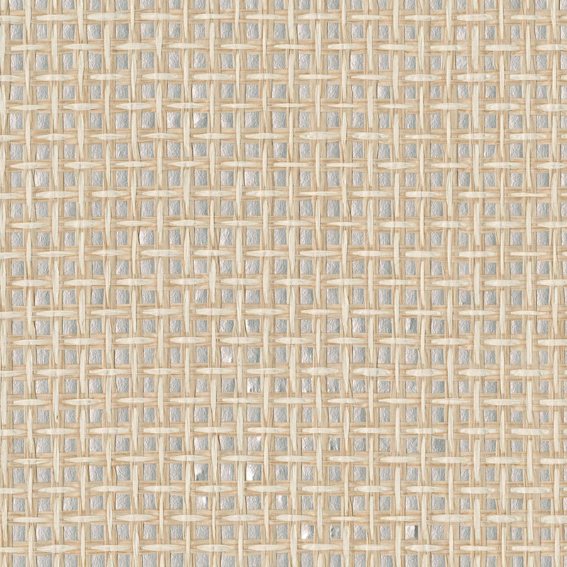 Sample 2829-54774 Fibers,  Wanchai Metallic Grasscloth Wallpaper by A Street Prints
