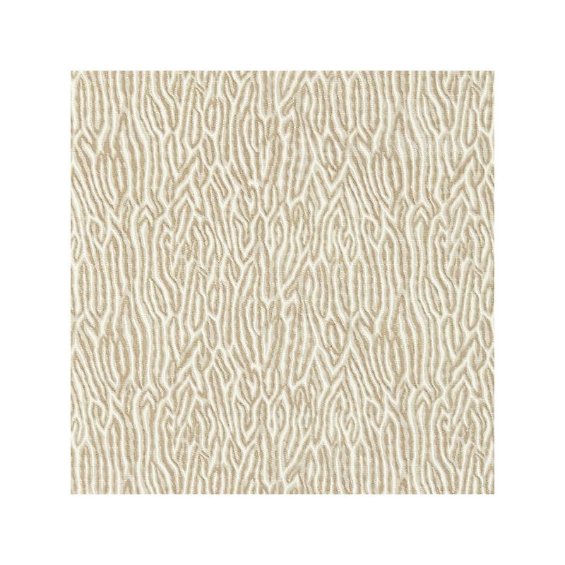 Sample 27076-001 Faux Bois Velvet, Fog - Scalamandre Fabric (SC 000127076)