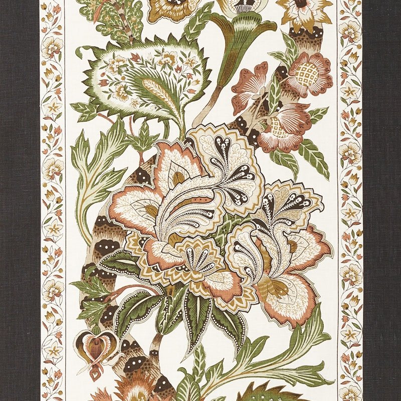 Purchase sample of 178522 Anjou Stripe, Saffron by Schumacher Fabric