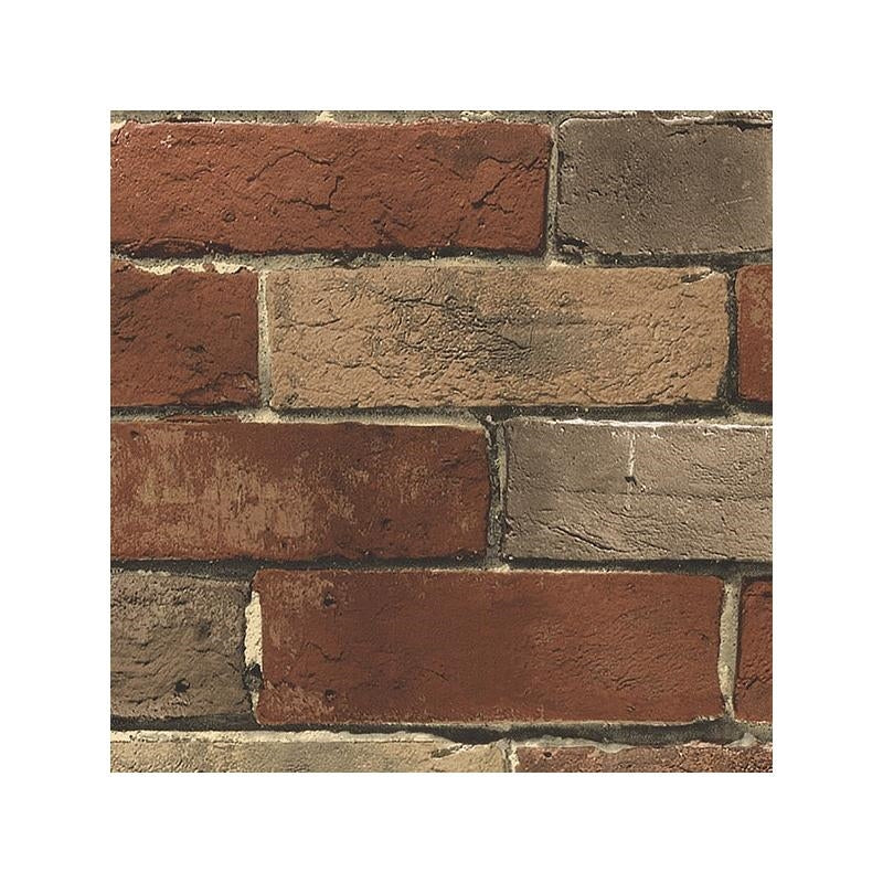 Sample BG21584 Brown Brick wallpaper Norwall Wallpaper