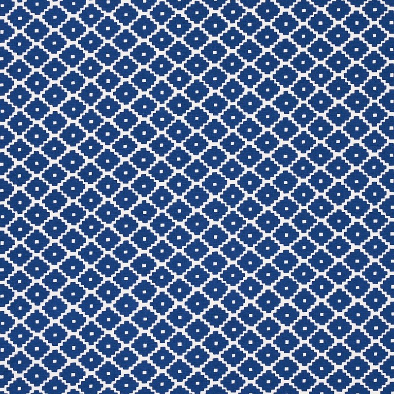 Acquire 174487 Ziggurat Blue by Schumacher Fabric