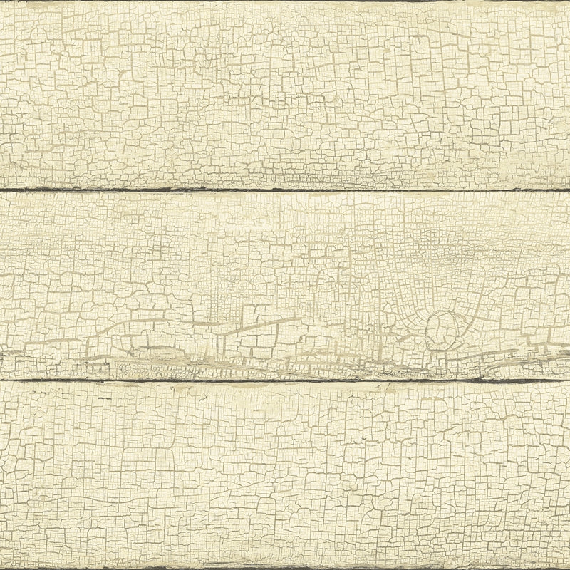 Sample 4072-70011 Delphine, Morgan Wheat Distressed Wood Wallpaper by Chesapeake
