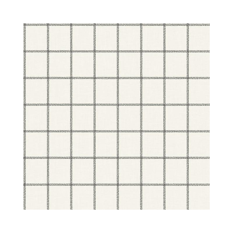 Sample PSW1023RL Magnolia Home Vol. II, Plaid Black Peel and Stick Wallpaper