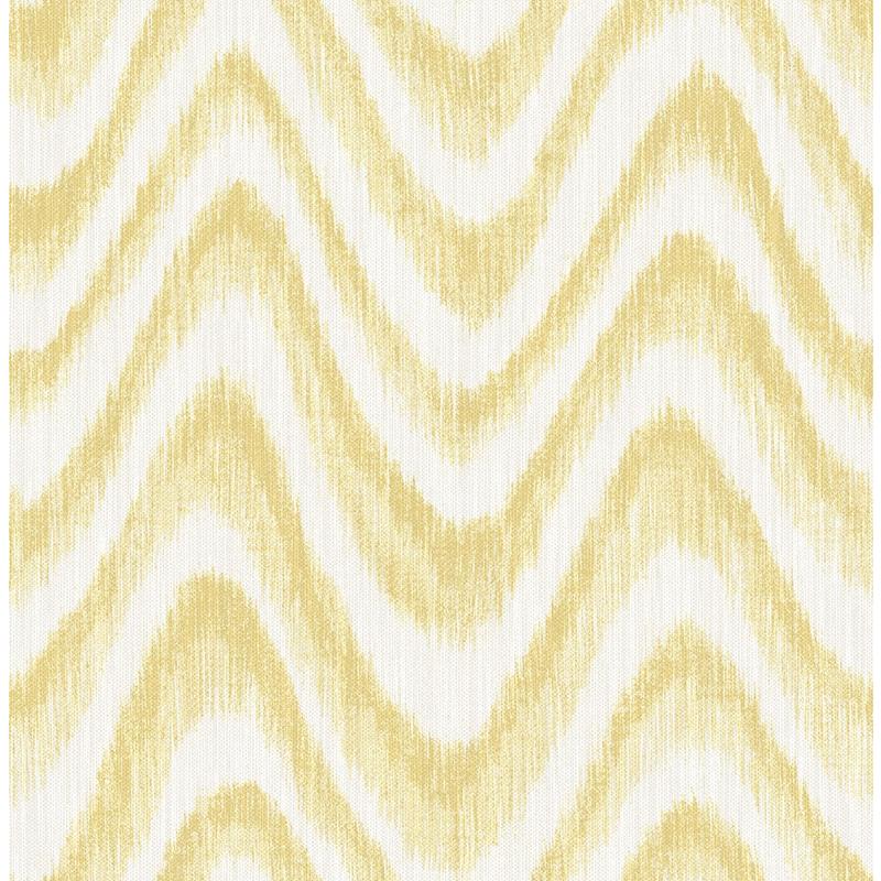 Search 2901-25409 Perennial Bargello Yellow Faux Grasscloth Wave A Street Prints Wallpaper