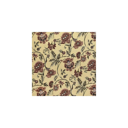 Order F3474 Parchment Red Floral Greenhouse Fabric