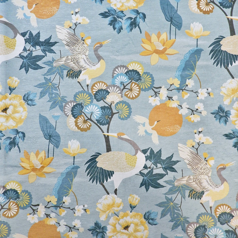 Looking S5320 Mineral Blue Greenhouse Fabric