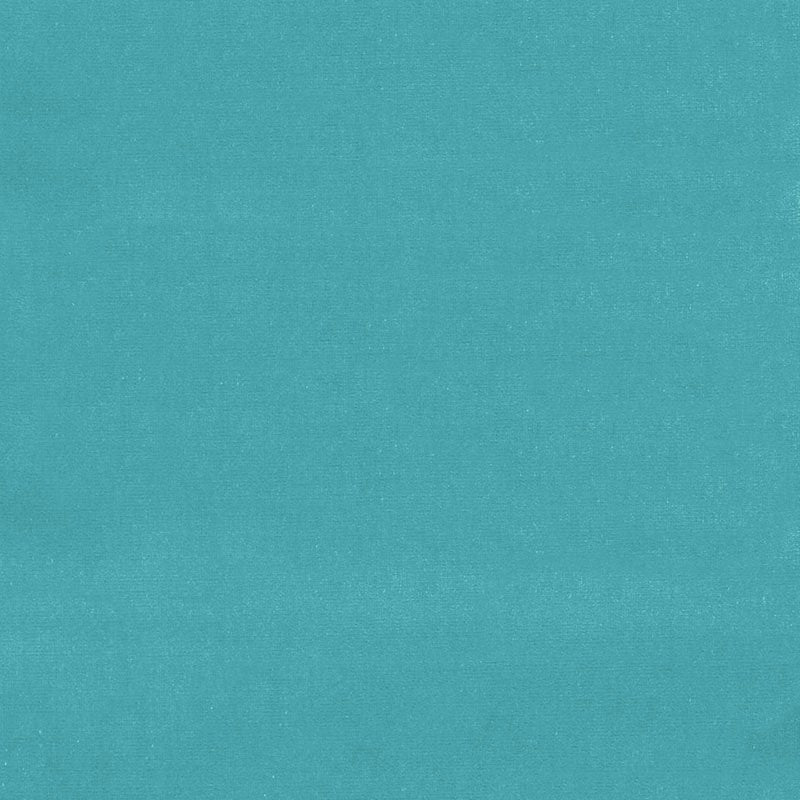 Purchase sample of 64537 Gainsborough Velvet, Turquoise by Schumacher Fabric