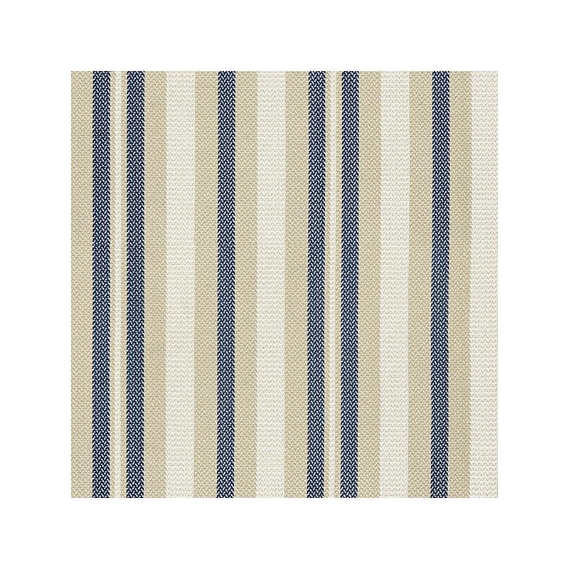 Sample 27188-004 Santorini Stripe, Indigo - Scalamandre Fabric (SC 000427188)