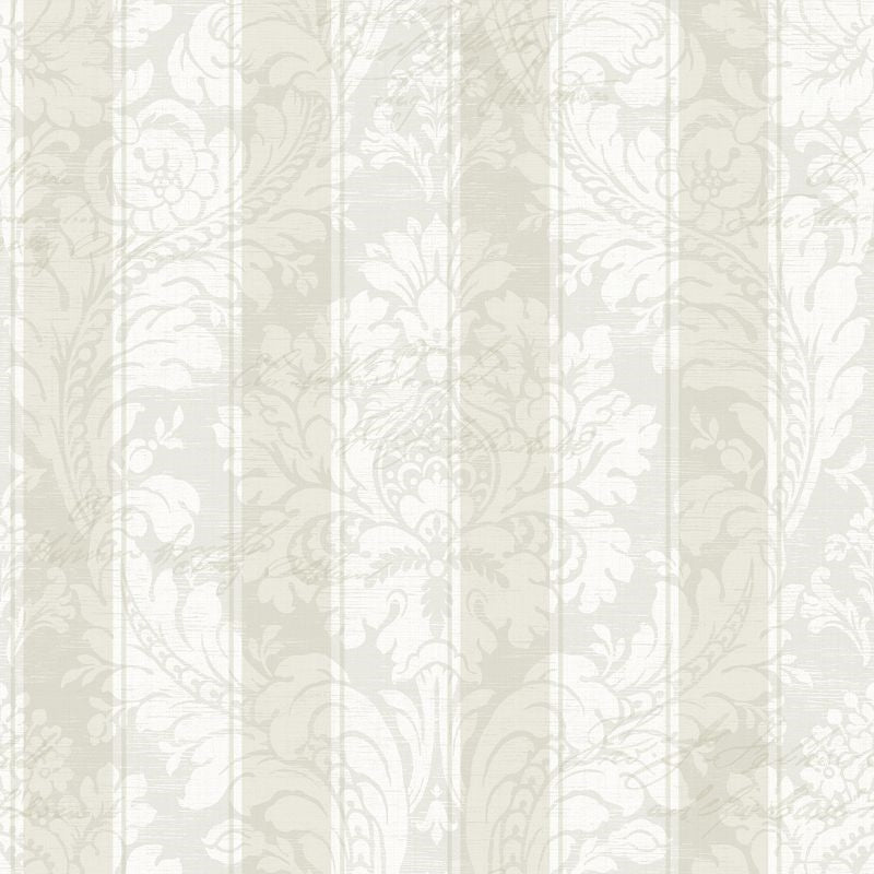Sample FS50901 Spring Garden Damask Stripe Wallquest