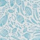 Save F1194/01 Trawler Aqua Animal/Insect by Clarke And Clarke Fabric