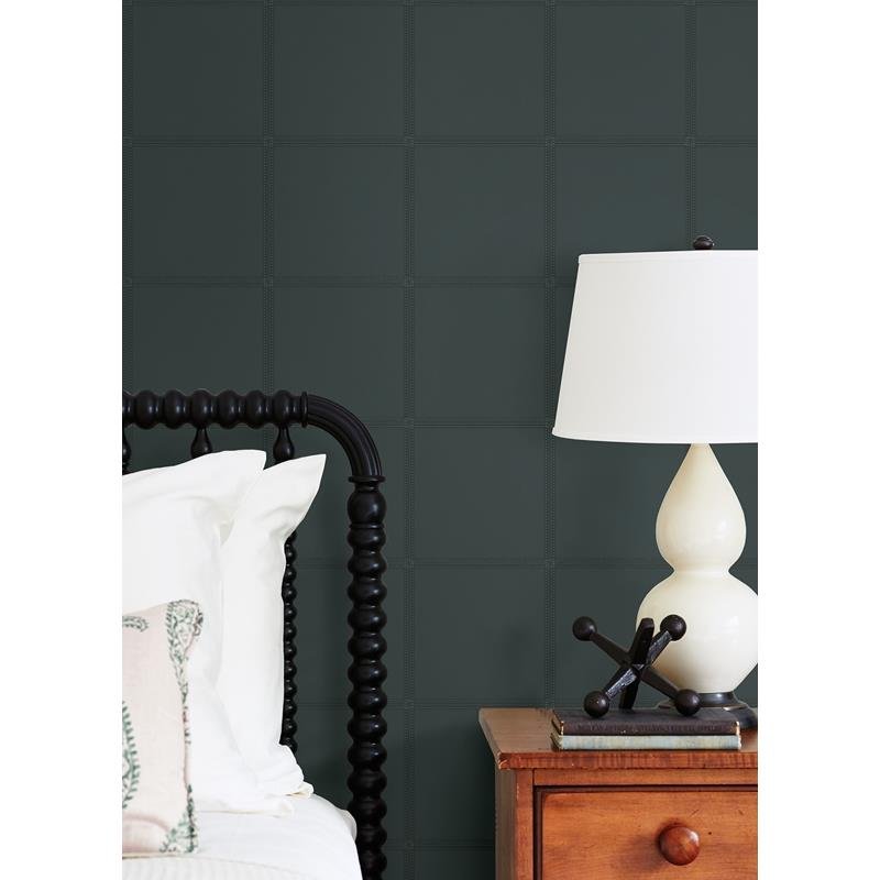 4041-419054 | Passport, Avenue Slate Leather Wallpaper Slate - Advantage