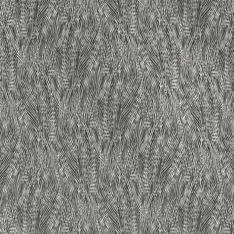 Purchase sample of 175352 Grand Cascade, Charcoal by Schumacher Fabric