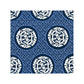 Sample 27215-002 Dragon'S Fret Embroidery, Midnight - Scalamandre Fabric (SC 000227215)
