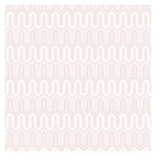Search GX37612 Geometrix Pink Zig Zag Wallpaper by Norwall Wallpaper